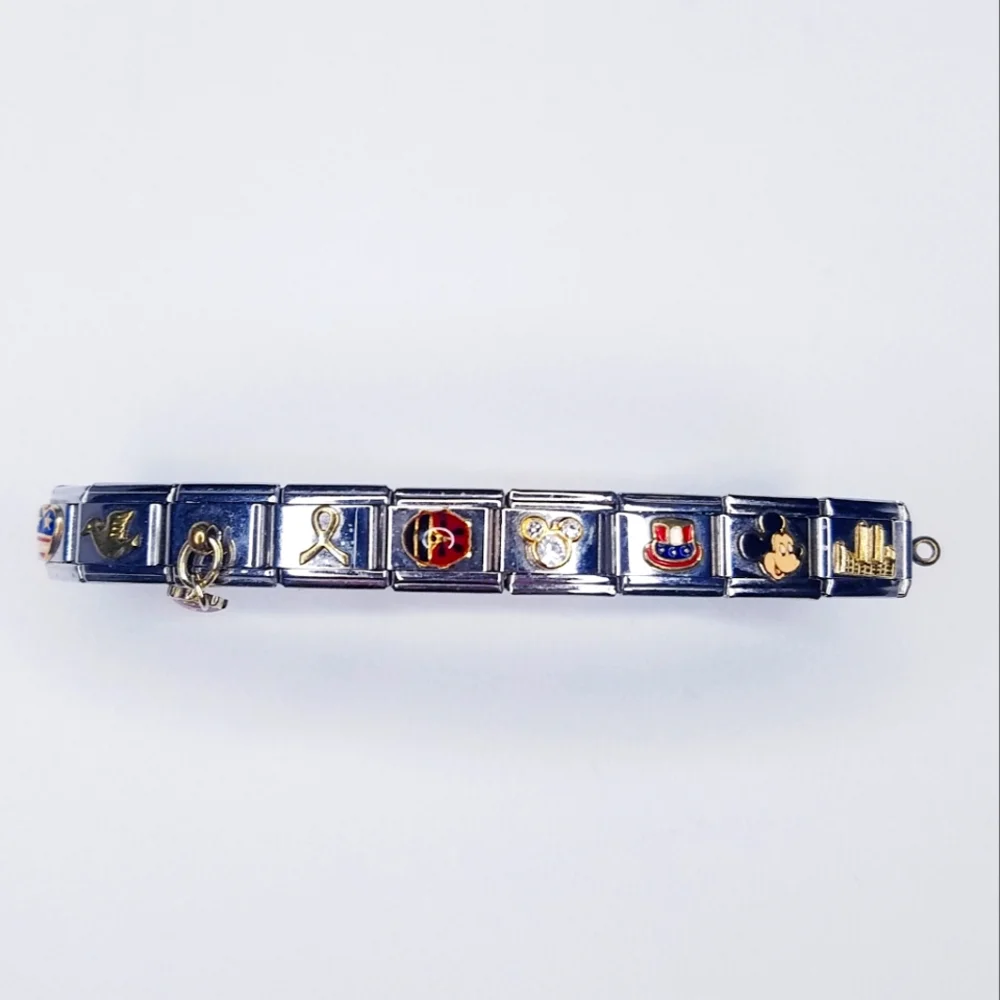 Silver Charm Bracelet - Picture 1 of 2